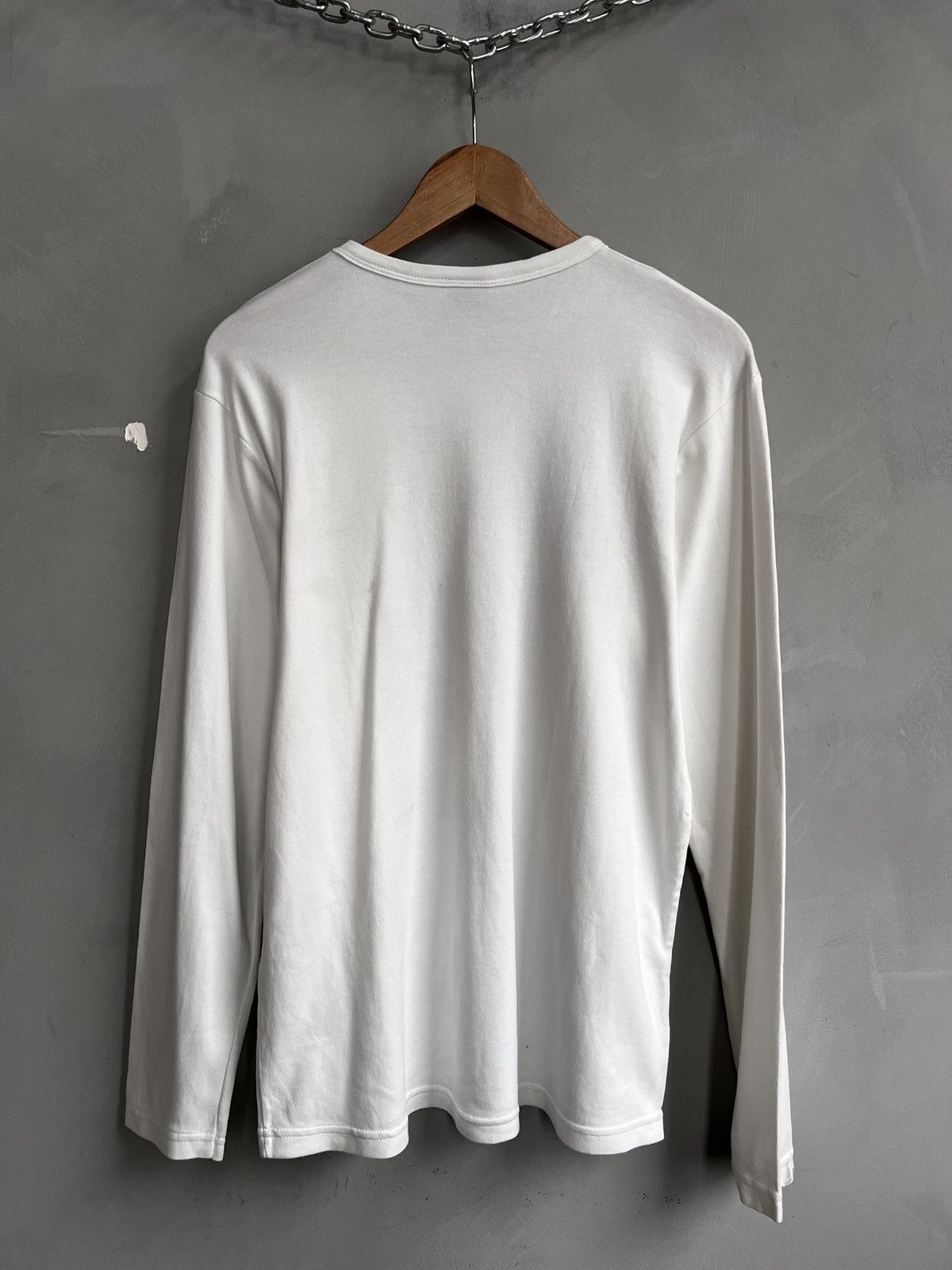 Diesel Diesel White Longsleeve Big Logo y2k style slim fit Size US M / EU 48-50 / 2 - 8 Thumbnail