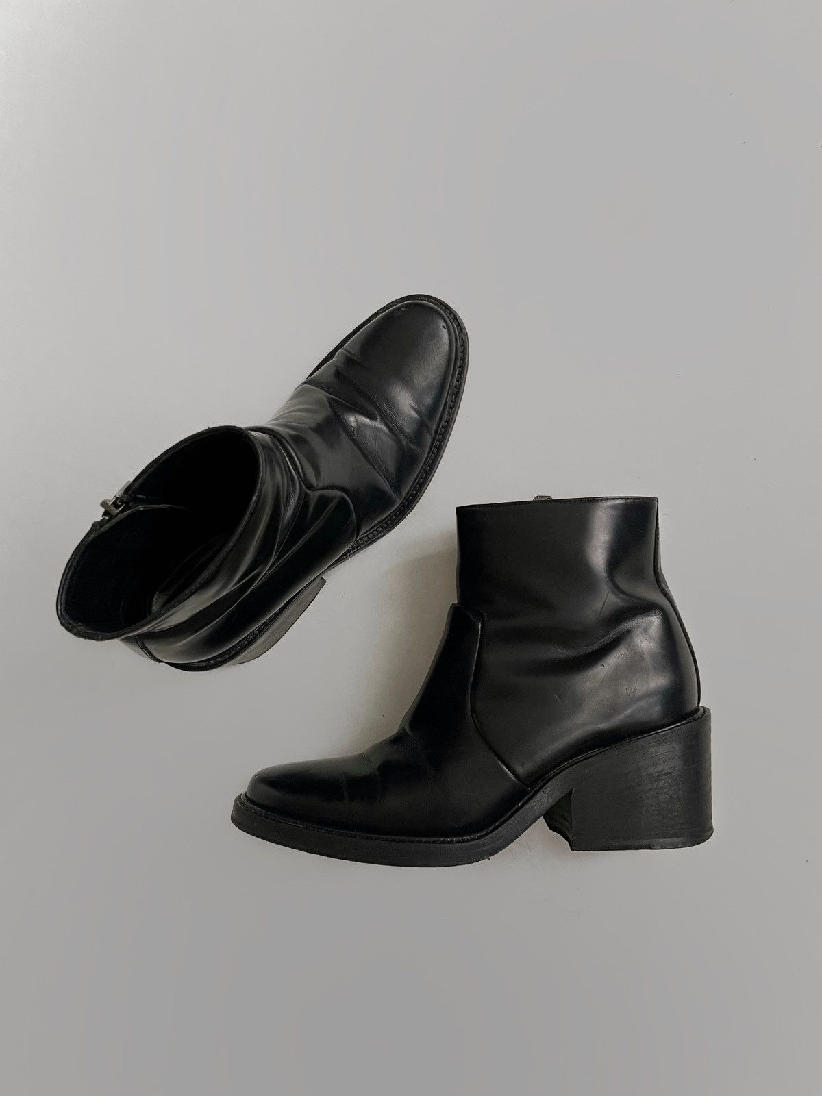Acne Studios Acne Studios leather boots/battalions Size US 6 / IT 36 - 1 Thumbnail
