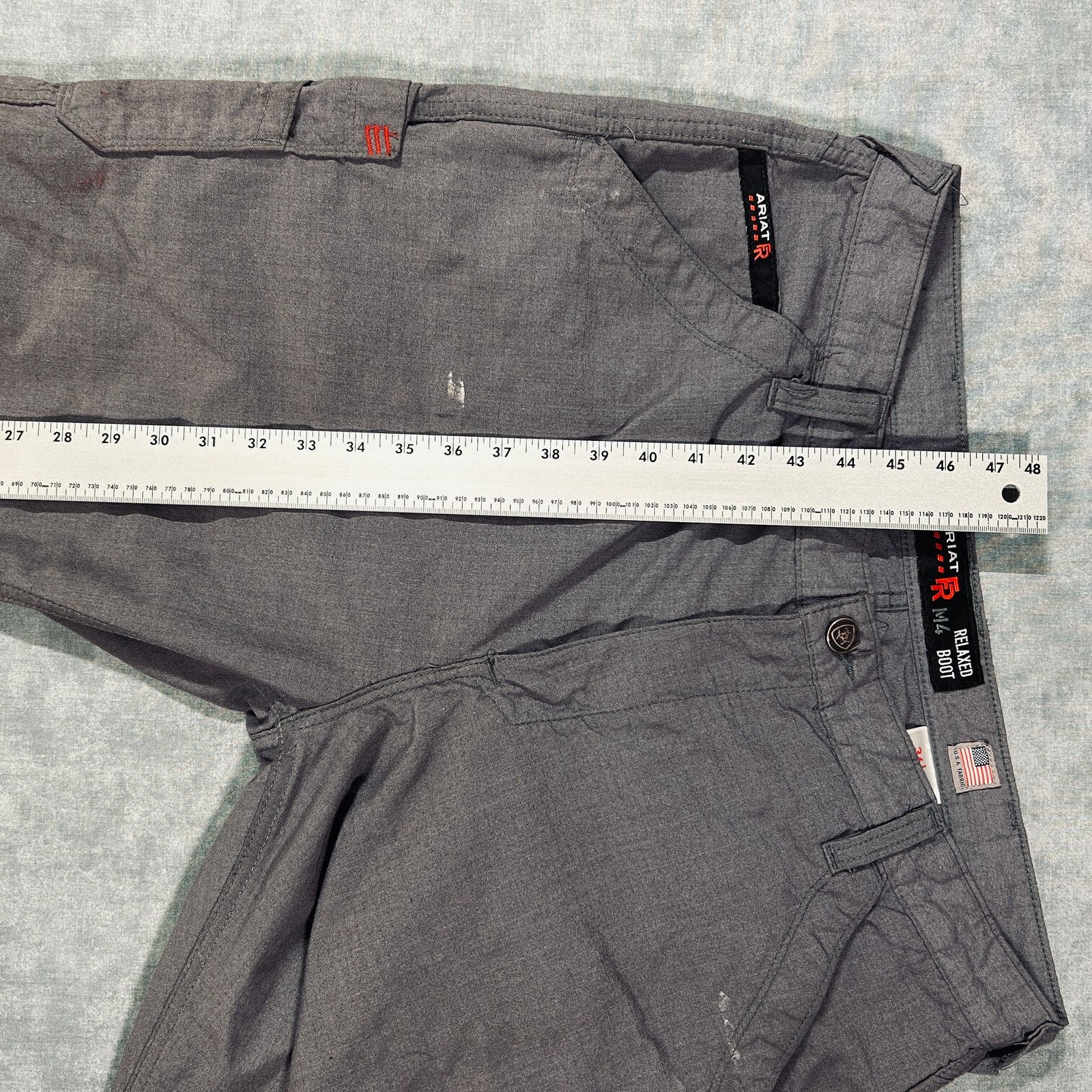 Ariat Ariat FR M4 Relaxed Bootcut ripstop utility carpenter pants Size US 36 / EU 52 - 15 Thumbnail