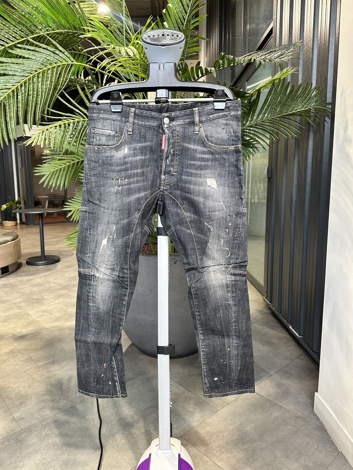 Dsquared2 Dsquared Tidy Biker Jeans Size US 34 / EU 50 - 1 Thumbnail