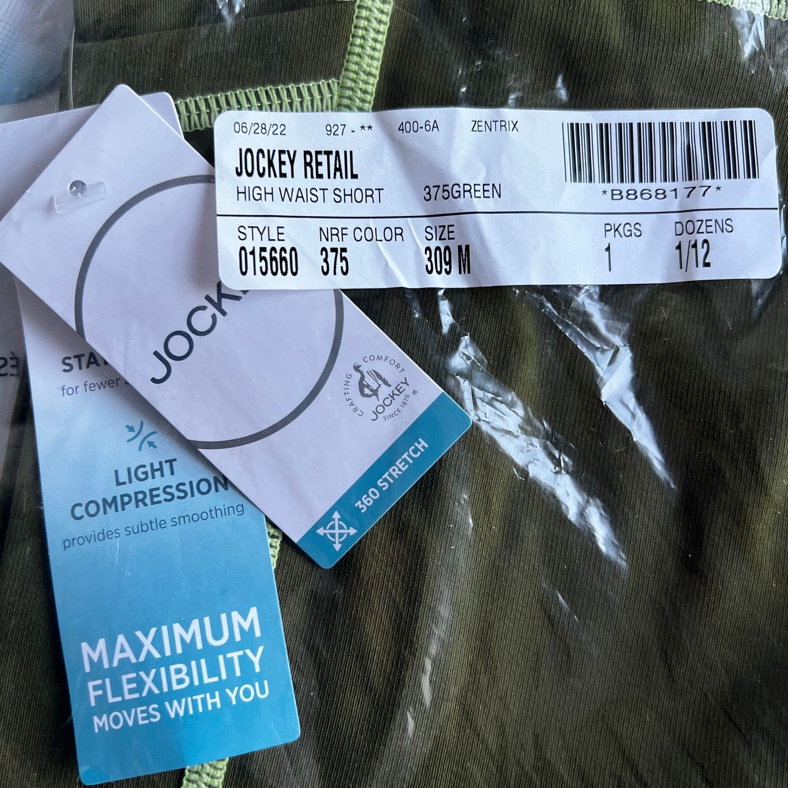 Jockey Jockey Performance 360 Superior Stretch 9" Bike Short , M Size 30" / US 8 / IT 44 - 15 Thumbnail