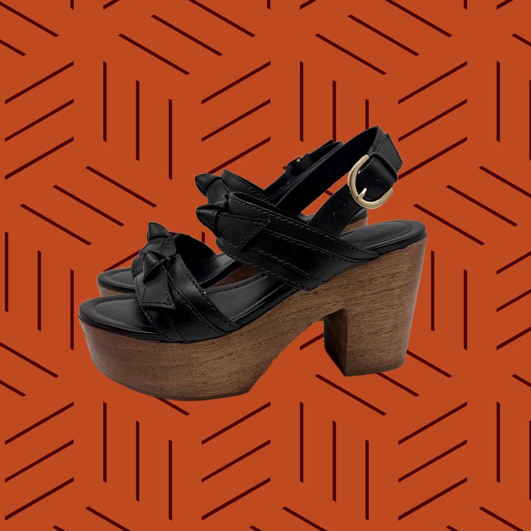 Alexandre Birman Alexandre Birman Black Size 39 Wood Heels Size US 9 / IT 39 - 1 Thumbnail