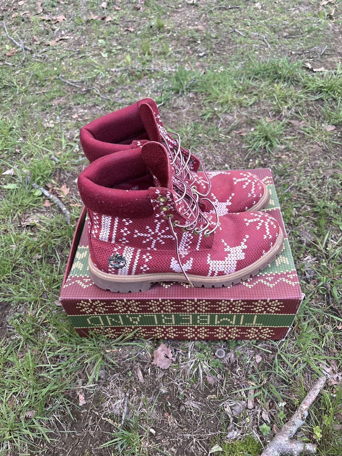 Timberland Timberland 6” “Ugly Sweater” Size US 10.5 / EU 43-44 - 3 Thumbnail