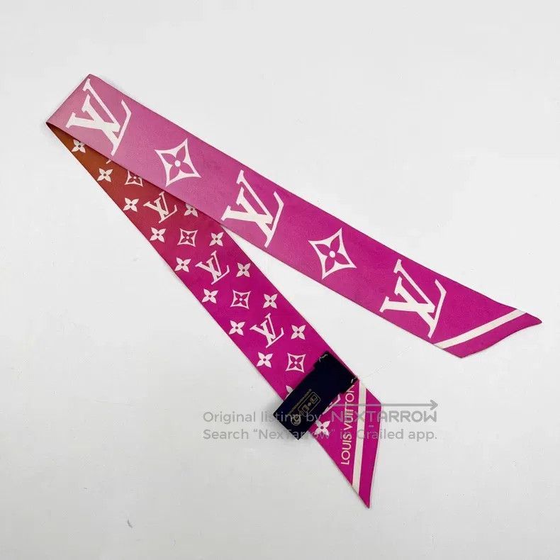 Louis Vuitton Louis Vuitton Cherry Pollen Gradient Scarf Size ONE SIZE - 1 Thumbnail