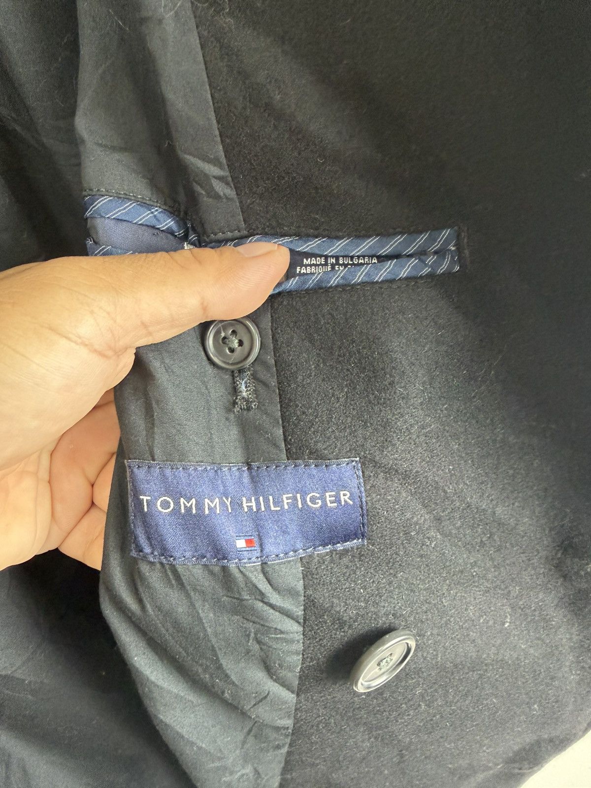 Tommy Hilfiger Tommy Hilfiger Double-Breasted Wool Blend Overcoat Size US S / EU 44-46 / 1 - 6 Thumbnail