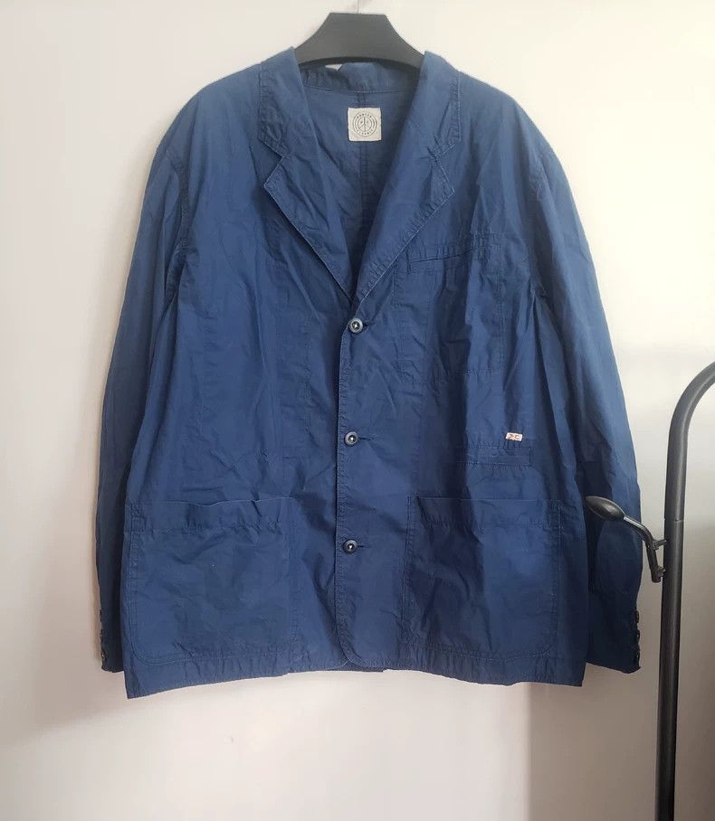 Porter Classic Porter Classic Travel Poplin Jacket in Blue Size US XL / EU 56 / 4 - 1 Thumbnail