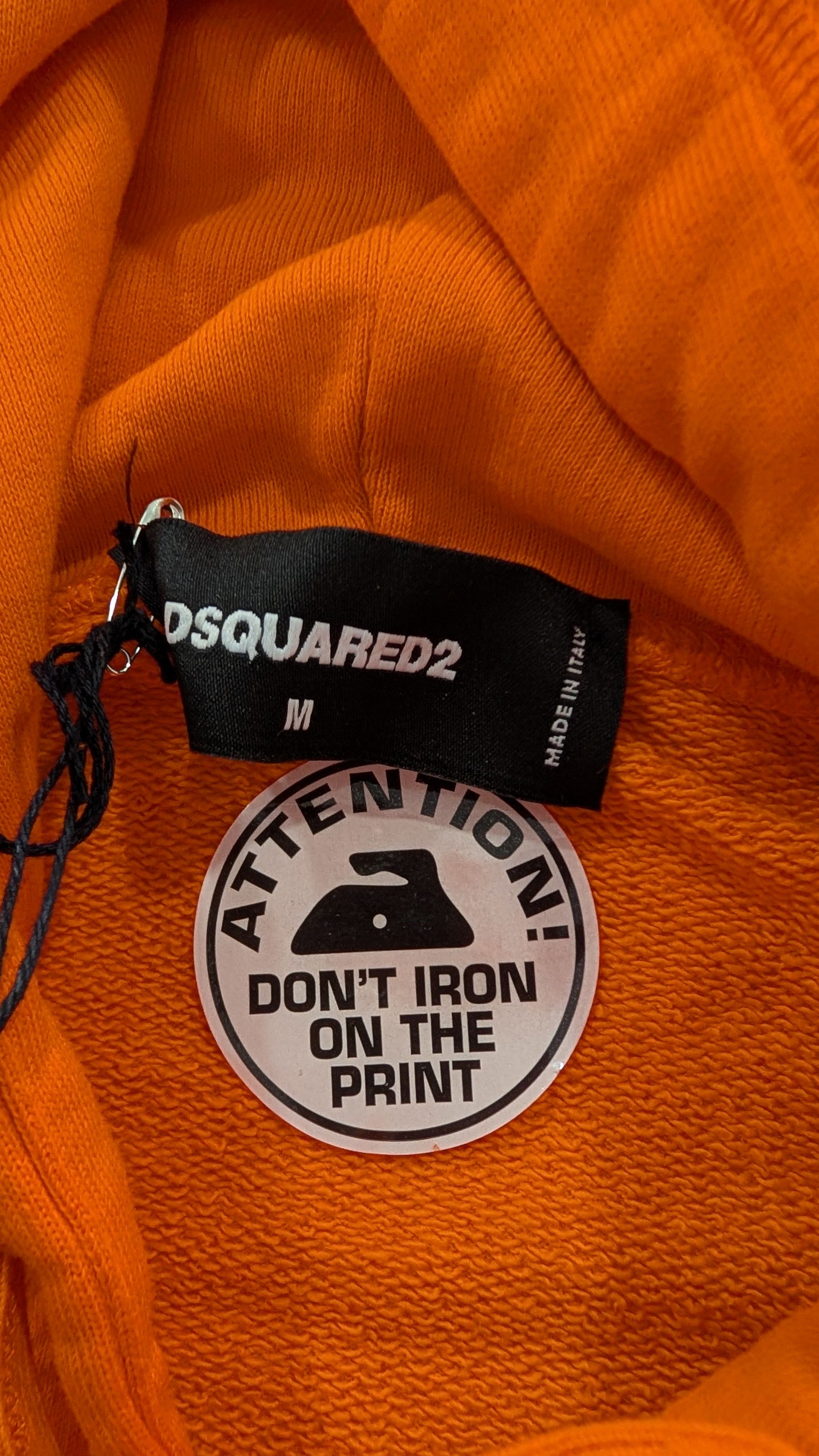 Dsquared2 DSquared2 Men's Technicolour Hoodie Orange Size Medium Size US M / EU 48-50 / 2 - 5 Thumbnail