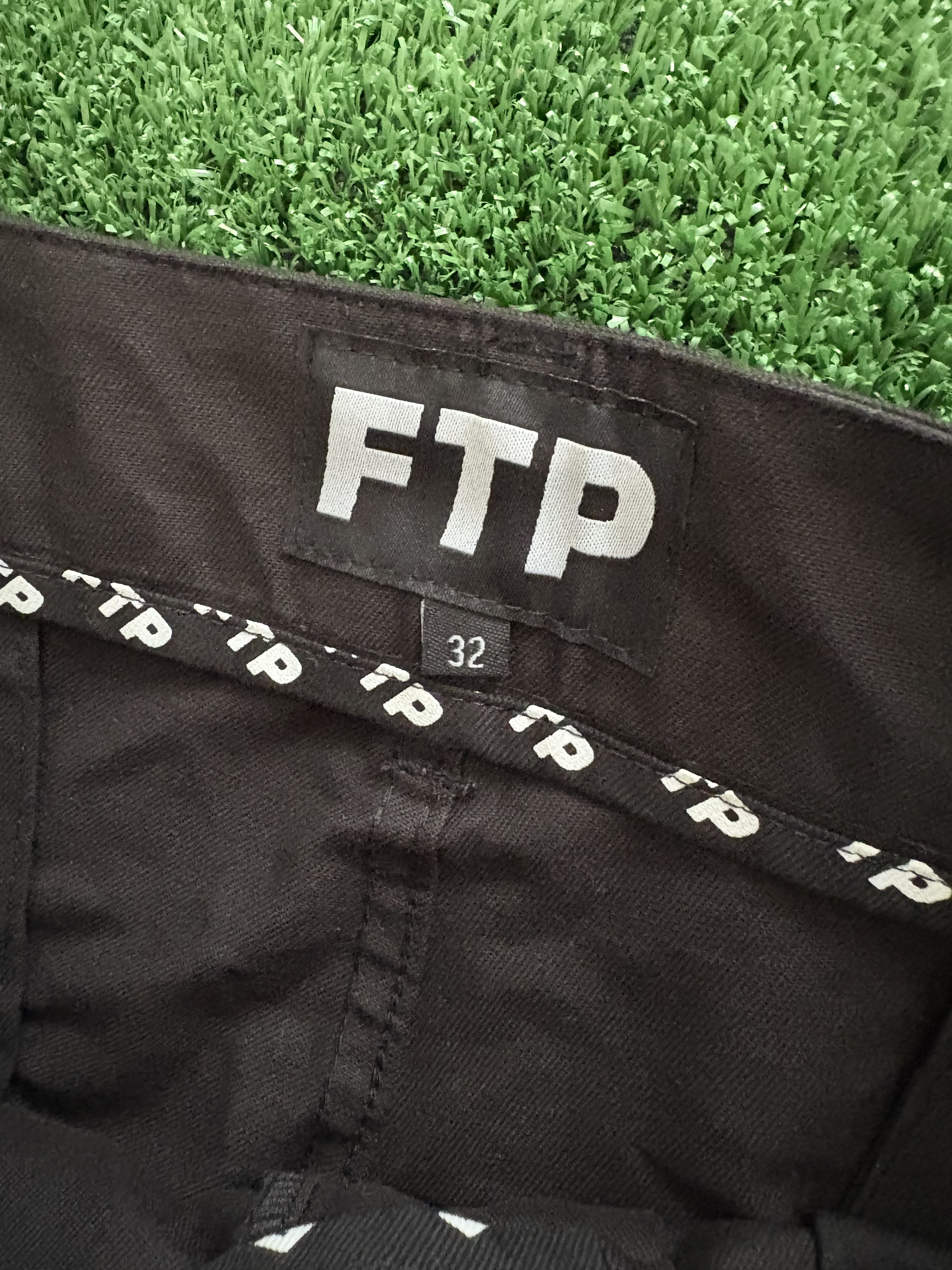 Fuck The Population FTP Bear Chino Pant Black Size US 32 / EU 48 - 7 Thumbnail