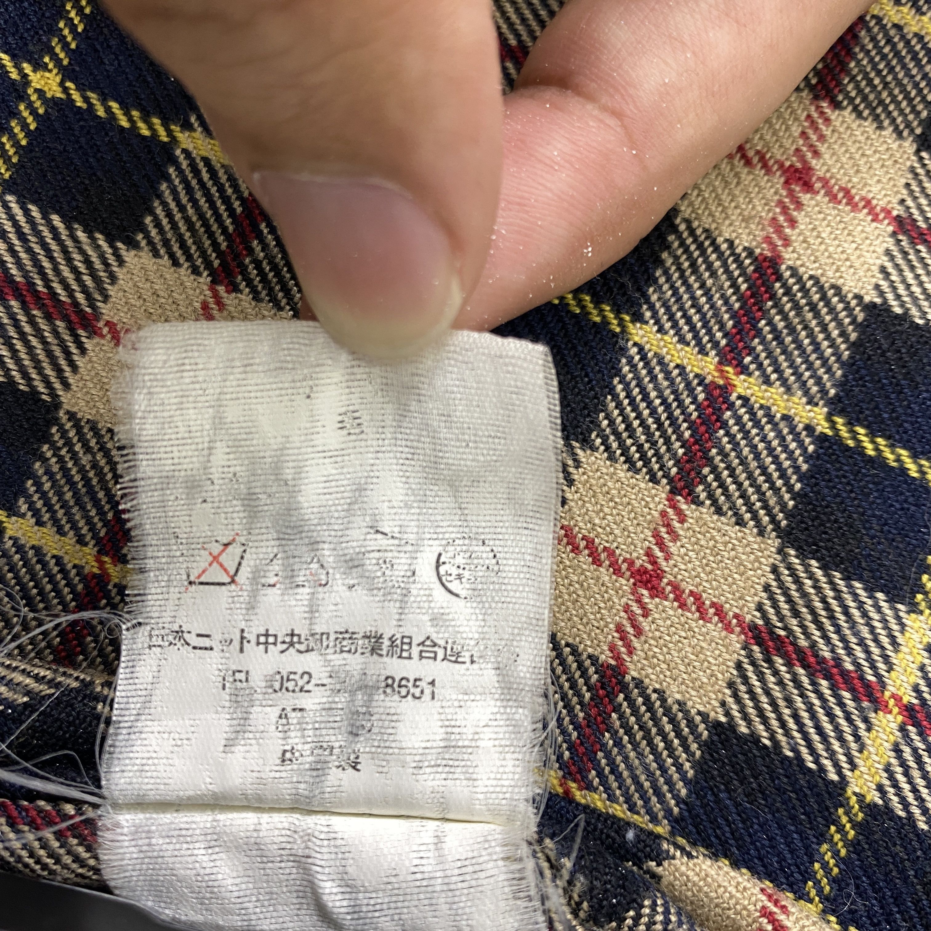 Japanese Brand Vintage Japanese Brand Wool Bomber Jacket -J305 Size US M / EU 48-50 / 2 - 7 Thumbnail