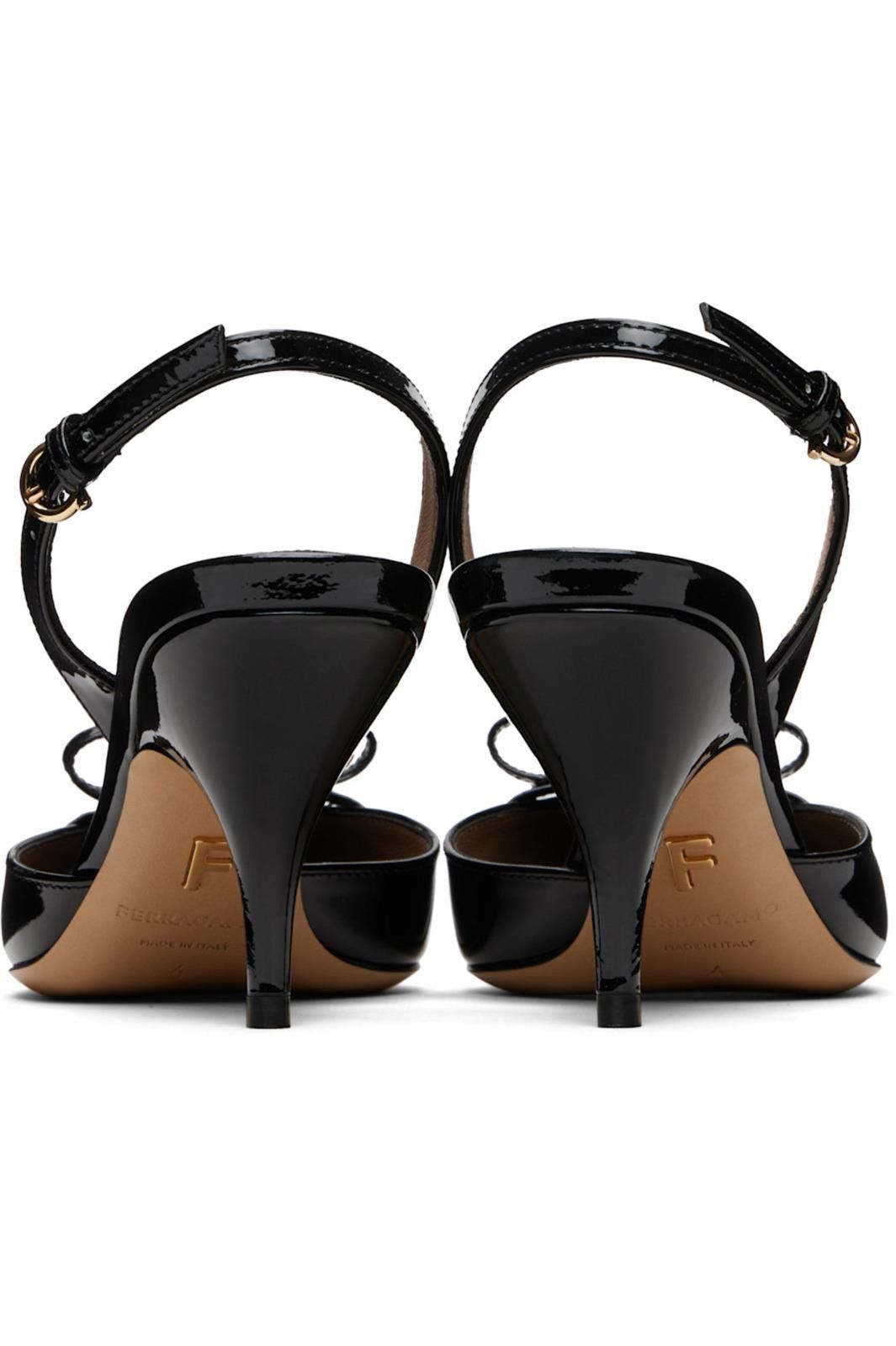 Salvatore Ferragamo Ferragamo Mini Bow Slingback Pumps Size US 4 / IT 34 - 4 Thumbnail