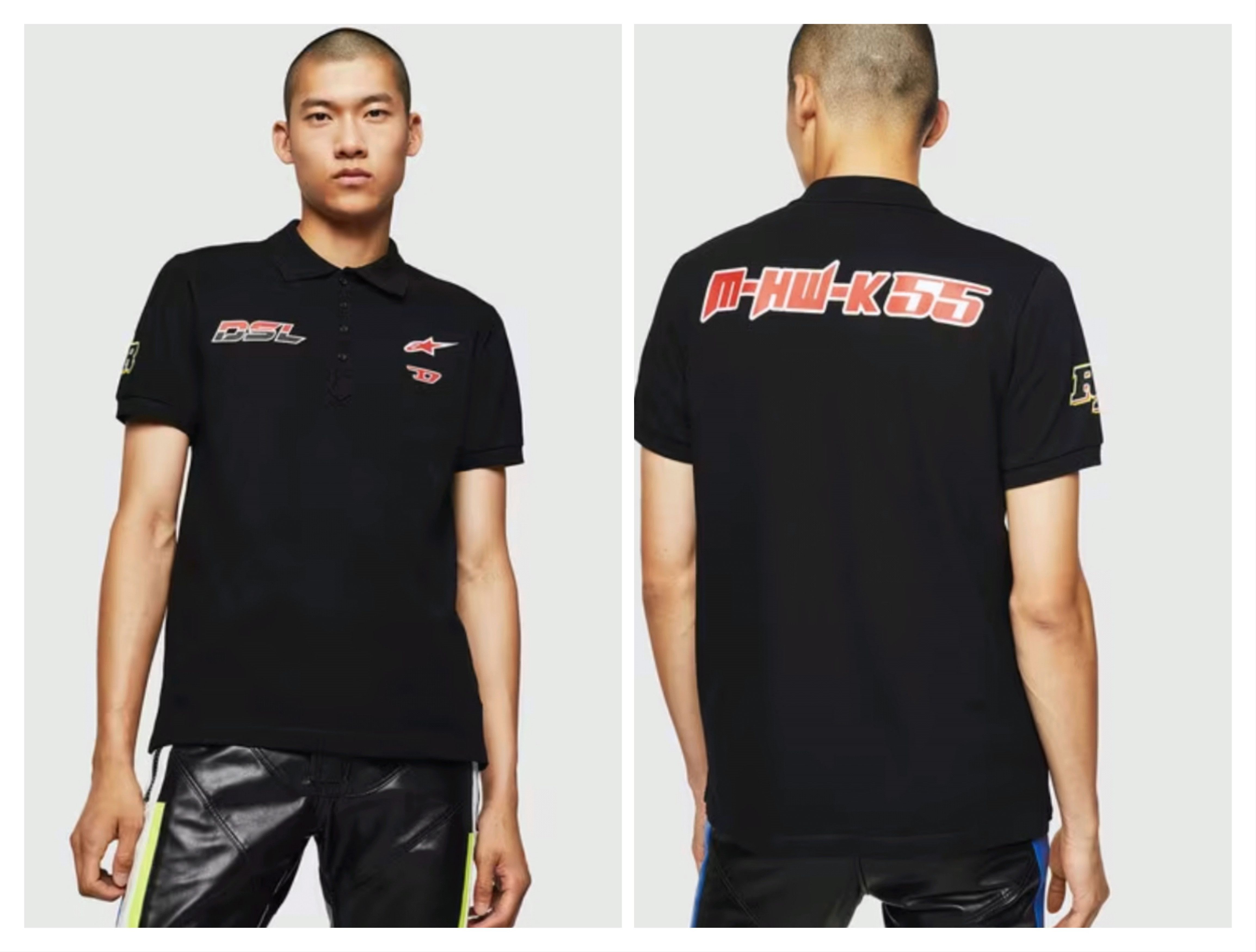 Alpinestars Diesel Alpinestars Printed Astars-t-night Polo Shirt Size US L / EU 52-54 / 3 - 4 Thumbnail
