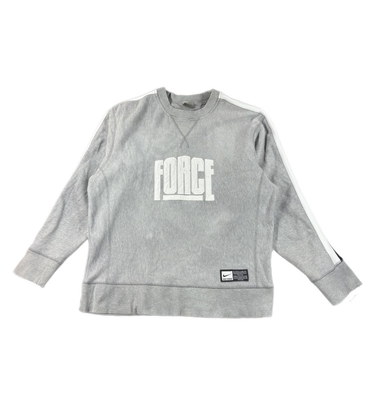 Nike Nike force vintage sweatshirt grey sk8 Size US M / EU 48-50 / 2 - 1 Thumbnail