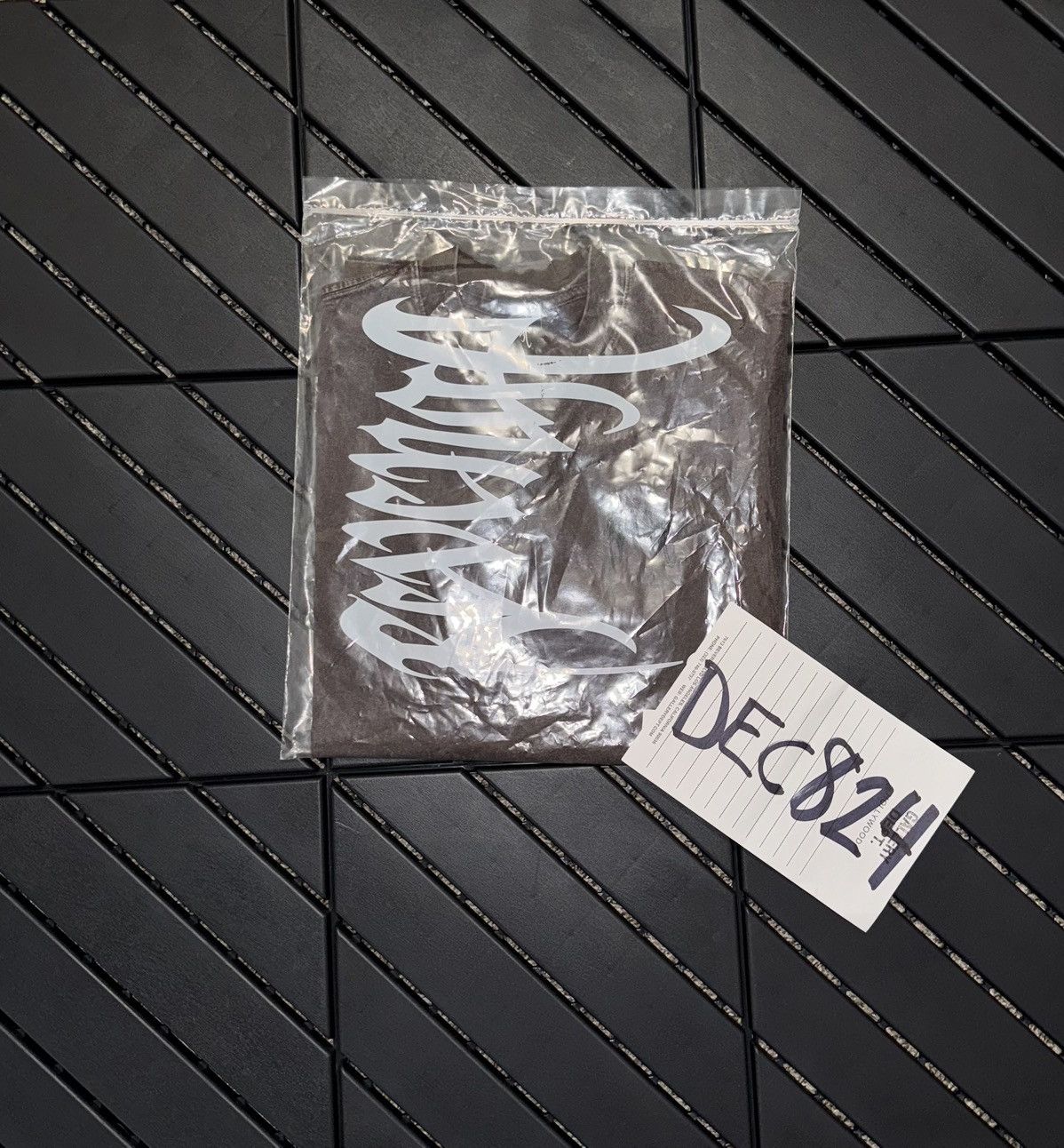 Revenge Revenge Acid Wash Embroidered Basic Tee Size US XL / EU 56 / 4 - 4 Thumbnail