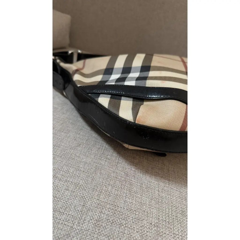 Burberry Burberry Multicolor Leather Supernova Check Hobo Bag Size ONE SIZE - 9 Thumbnail