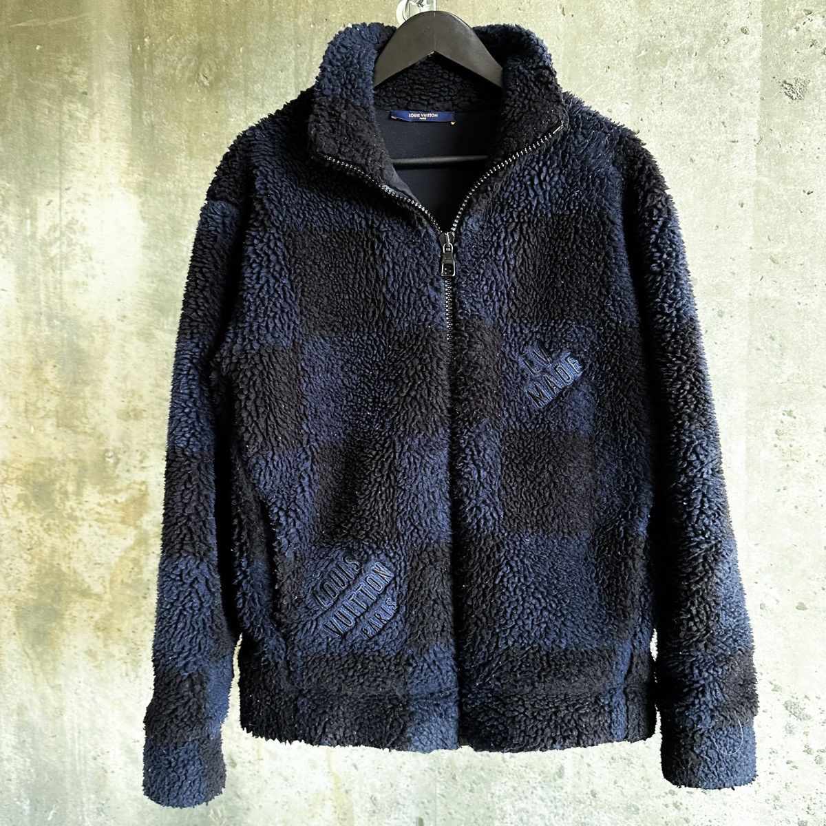 Louis Vuitton × Nigo LV x Human Made x Nigo LV2 Damier Sherpa Fleece Jacket Size US M / EU 48-50 / 2 - 1 Thumbnail