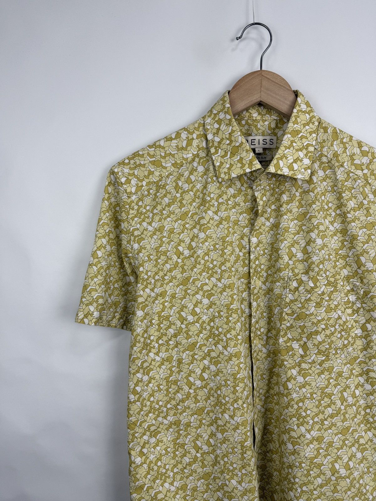 Reiss Reiss Luxury Hawaiian Button Up Shirt Size US L / EU 52-54 / 3 - 2 Thumbnail