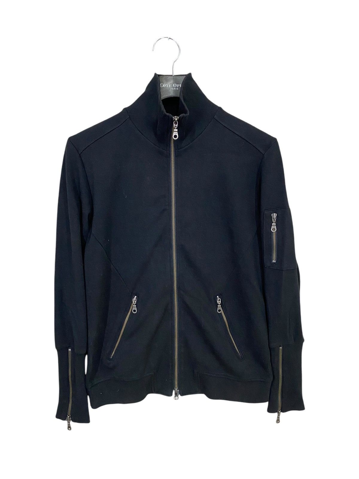 Designer × Japanese Brand × Morgan Homme Morgan homme sweater zipper rare design Size US M / EU 48-50 / 2 - 1 Thumbnail