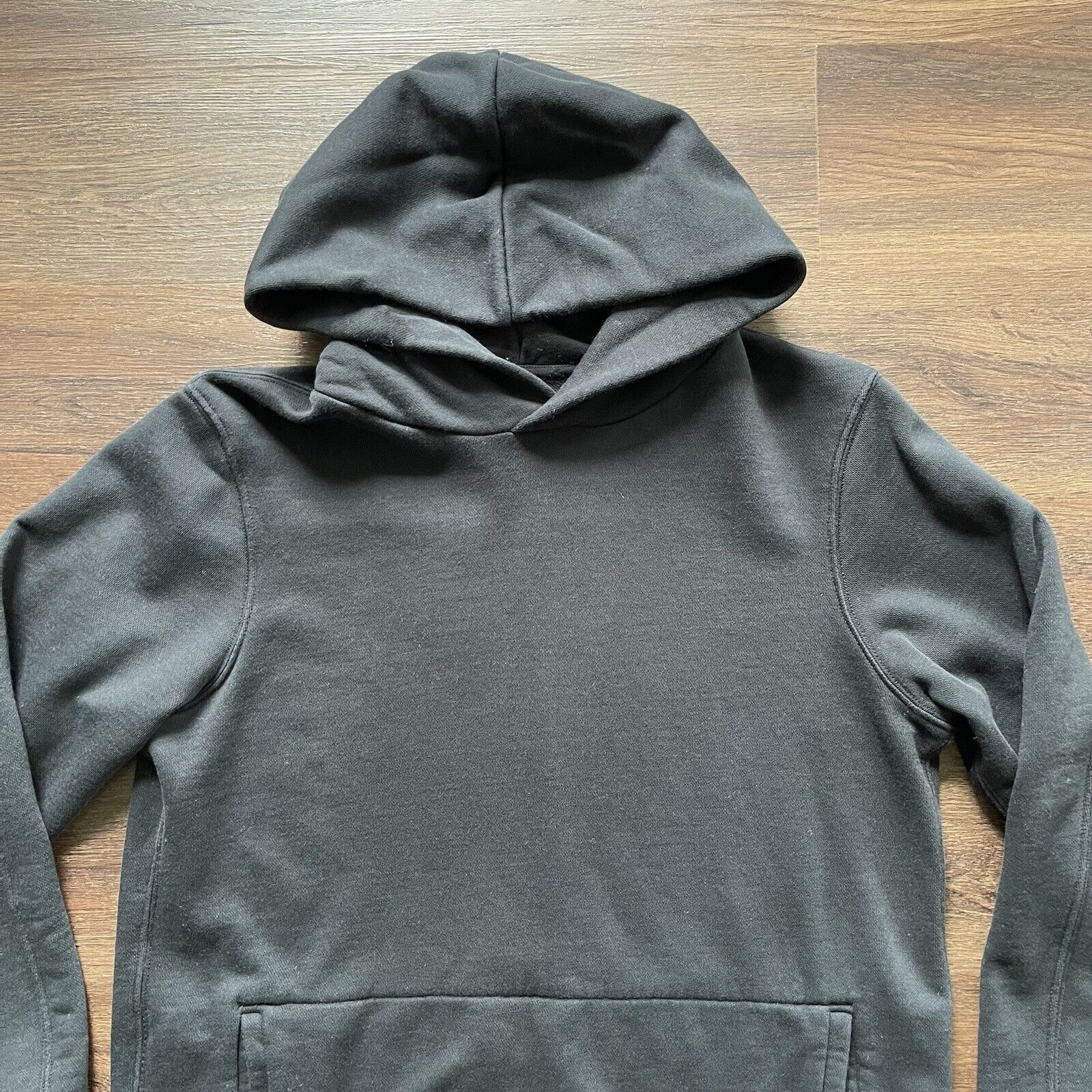 Vintage TLY Lightweight Hoodie S Black Performance Athletic Top Size US S / EU 44-46 / 1 - 4 Thumbnail