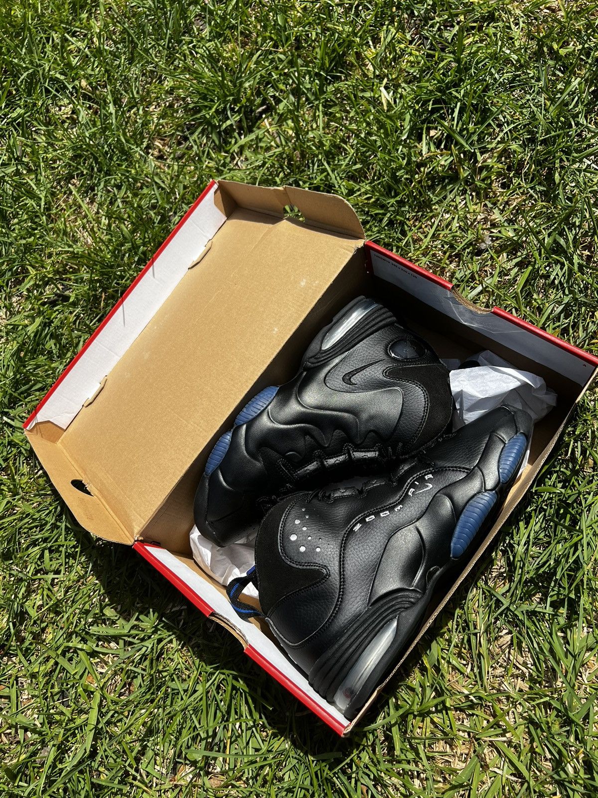 Nike CLEAN Nike Air Penny III 3 Black Royal size 9 Mens shoes Size US 9 / EU 42 - 13 Thumbnail