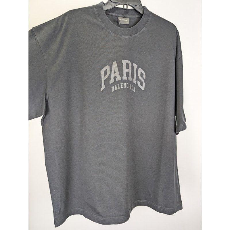 Balenciaga o1rshd1 Medium Fit T-Shirt in Black Size US XXL / EU 58 / 5 - 6 Thumbnail
