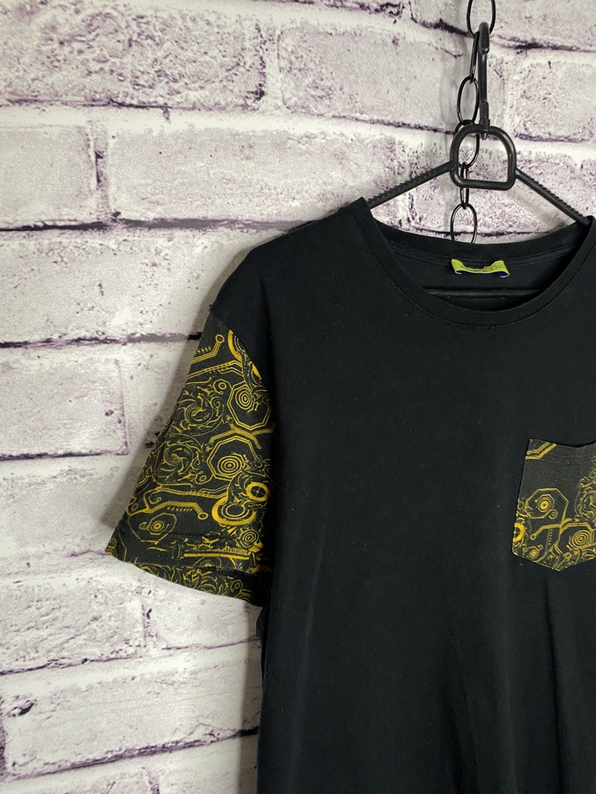 Versace Mens Versace Jeans Luxury T-Shit Multi-Printed Sleeves Size US S / EU 44-46 / 1 - 2 Thumbnail