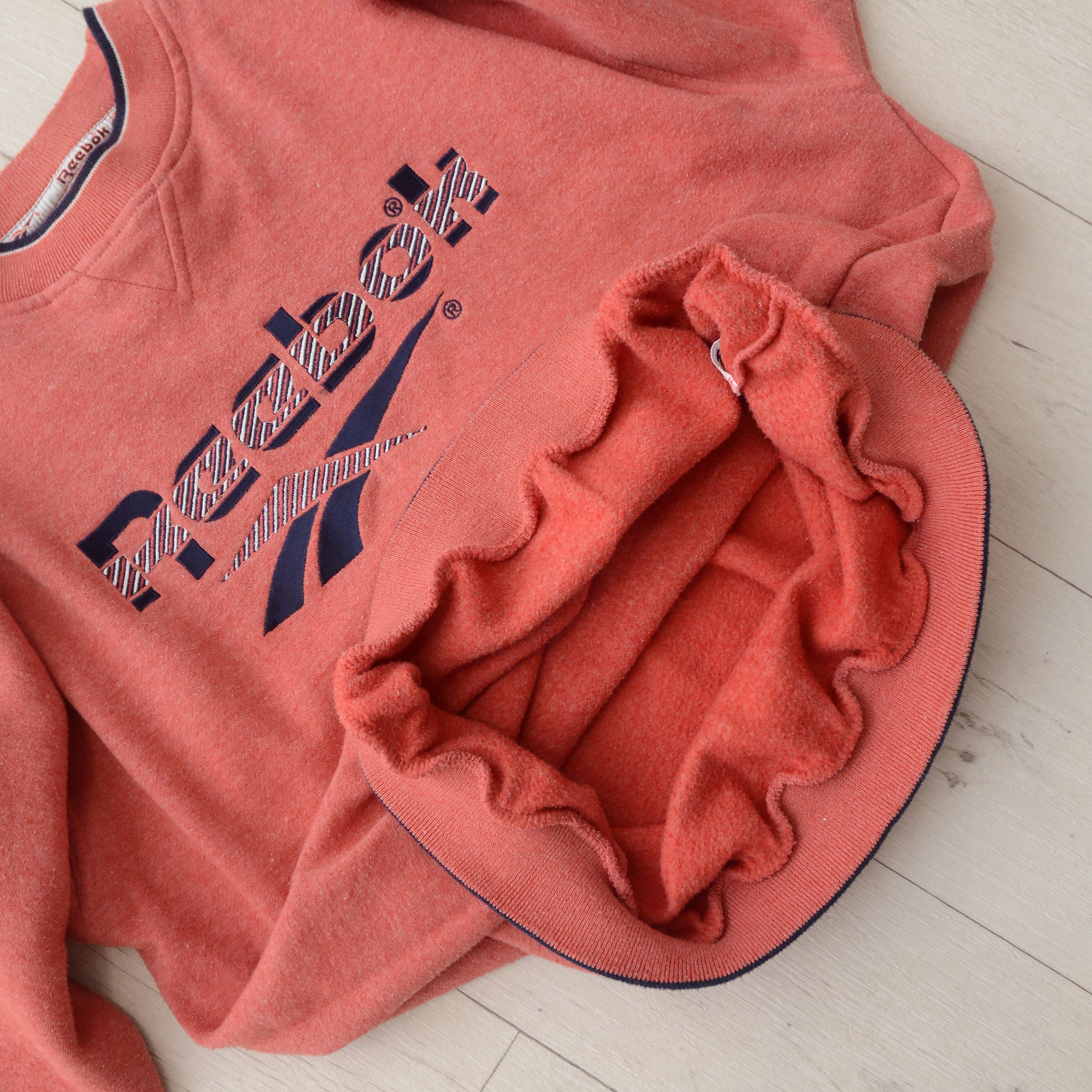 Reebok × Vintage Vintage 90s Reebok Sweatshirt Unisex Retro Big Logo Size US S / EU 44-46 / 1 - 7 Thumbnail