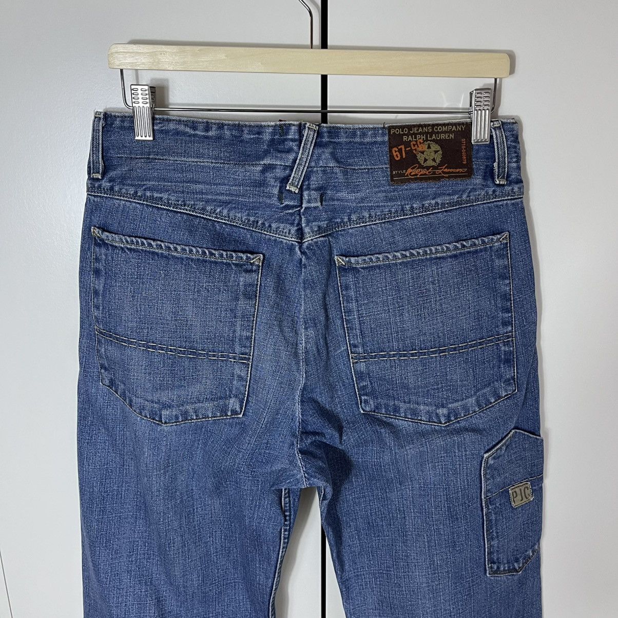 Polo Ralph Lauren Vintage Polo Jeans Ralph Lauren Denim Blue Pocket Jeans Size US 31 - 9 Thumbnail