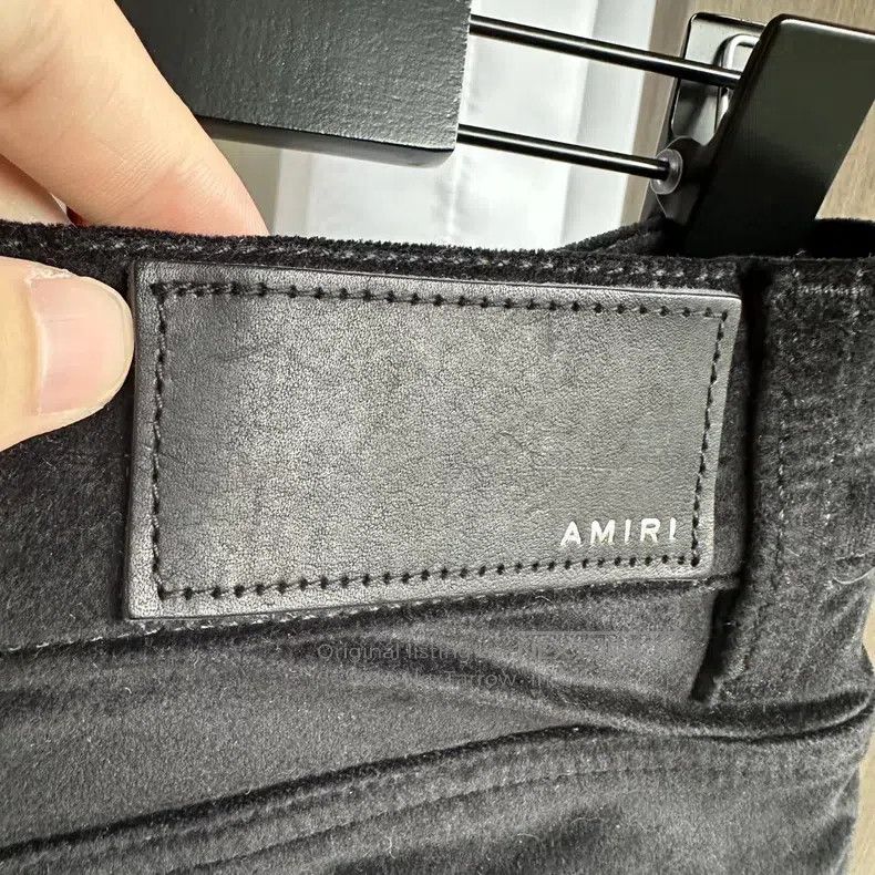 Other Amiri Size 32 Black velvet trousers Size US 32 / EU 48 - 5 Thumbnail