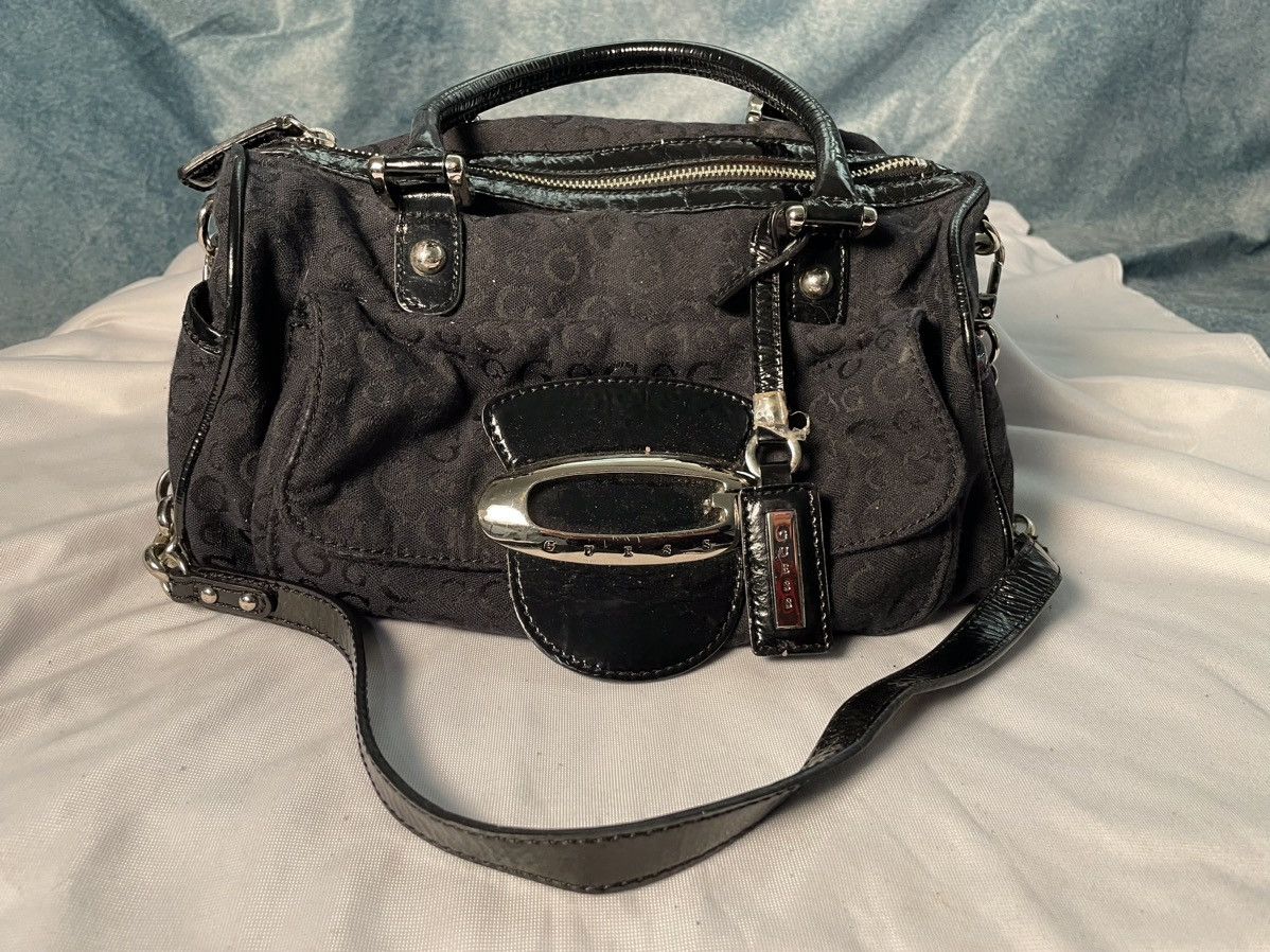 Guess Guess Black Handbag - G Logo - New Size ONE SIZE - 2 Thumbnail
