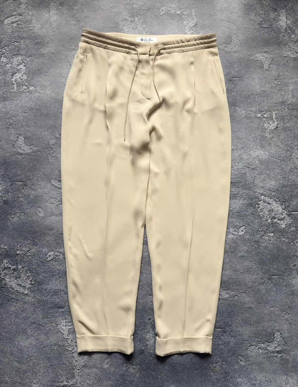Loro Piana Loro Piana Luxury Silk Woman’s Trousers Pants Size 42 Size 28" / US 6 / IT 42 - 1 Thumbnail