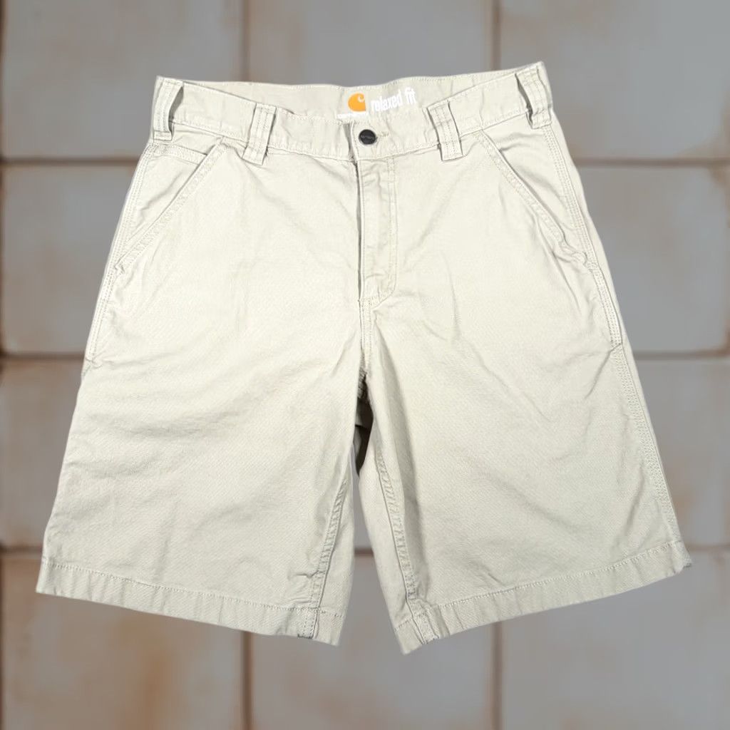 Carhartt Carhartt Shorts Mens 32 Brown Rugged Flex Relaxed Carpenter Workwear Utility Bermuda Size US 32 / EU 48 - 1 Thumbnail