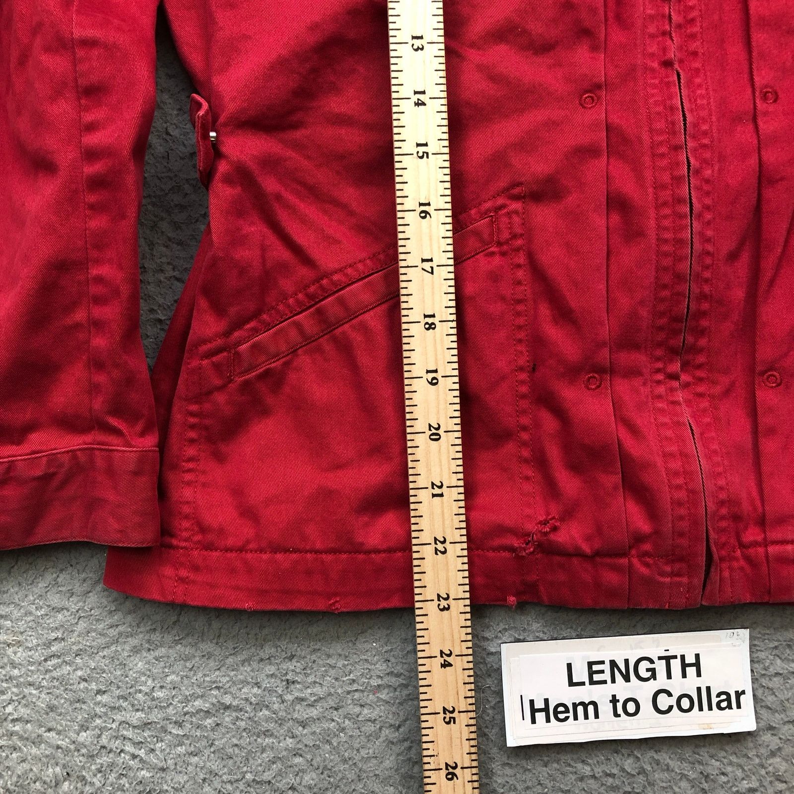 Lauren Ralph Lauren Vintage Lauren Ralph Lauren Glen Twill Jacket Womens L Red Size L / US 10 / IT 46 - 10 Thumbnail