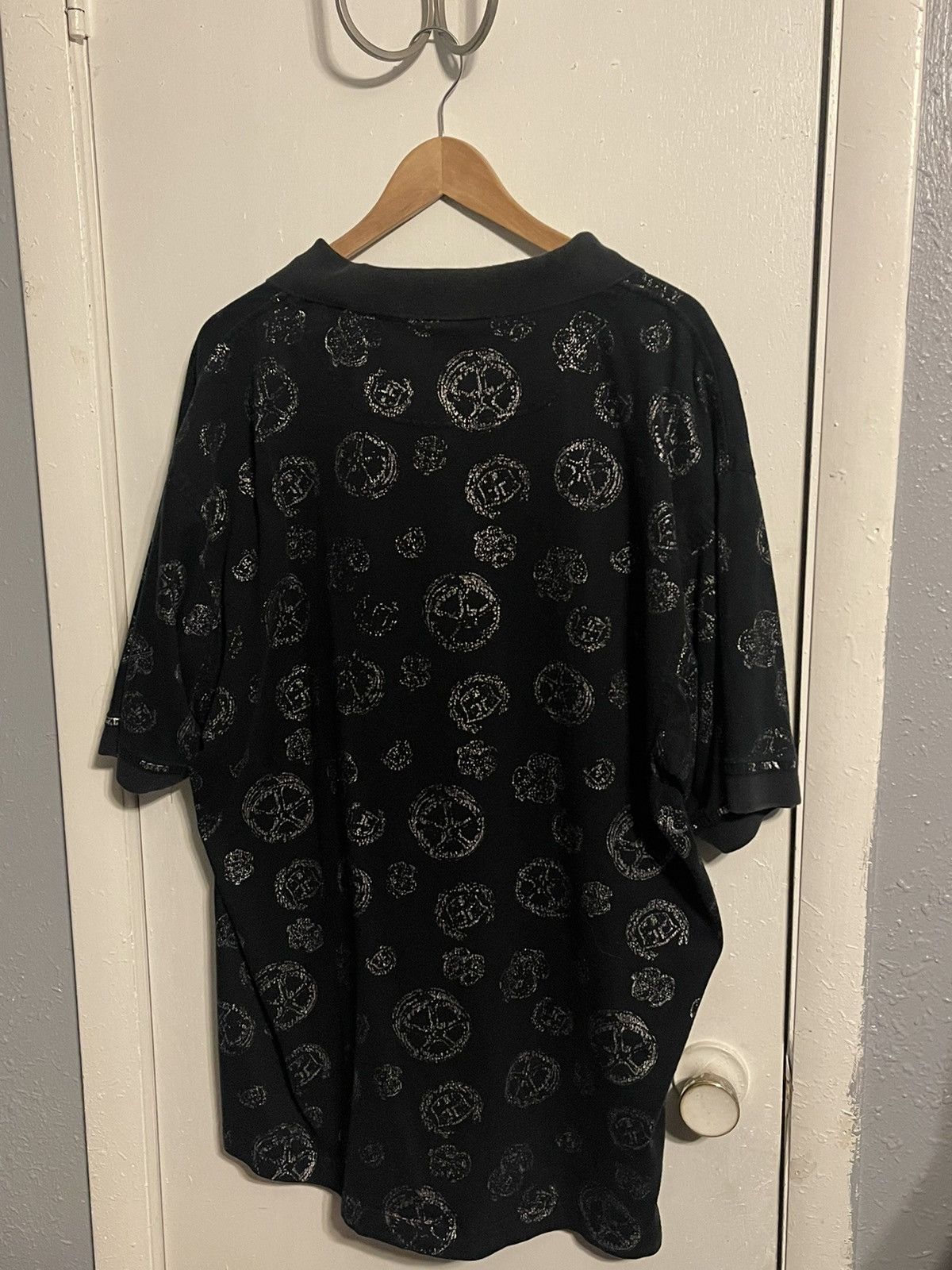 Vintage Vintage Raw Blue Bling Shirt Size US XXL / EU 58 / 5 - 3 Thumbnail