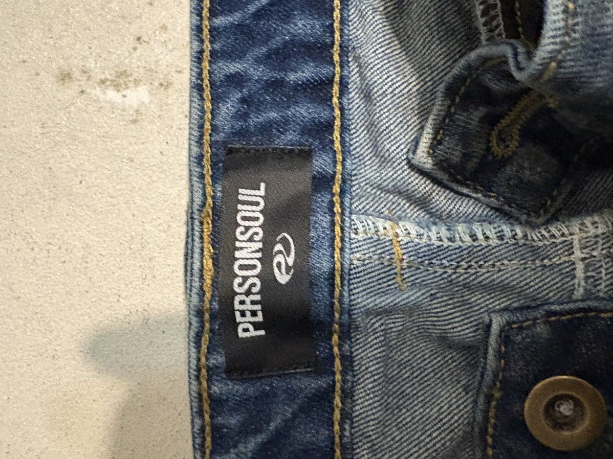 Other PERSONSOUL ALIENS DIRTY RIPPED DENIM JEANS Size US 28 / EU 44 - 3 Thumbnail