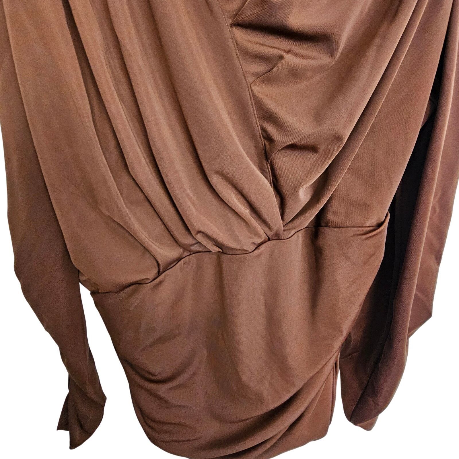 CNCPTS INC International Concepts Womens Ruched Blouse XXL Stretch Size XXL / US 16-18 / IT 52-54 - 4 Thumbnail