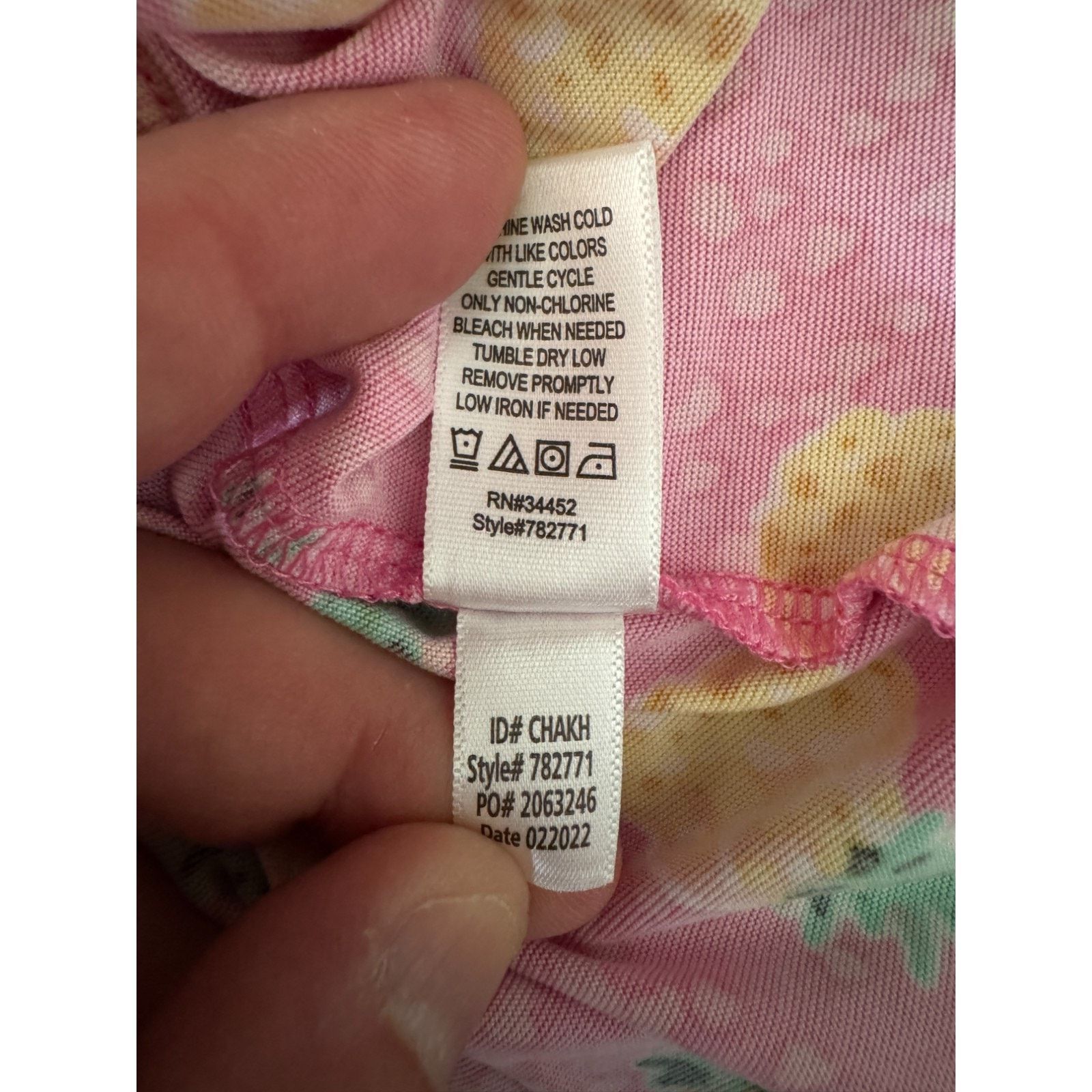 Other Cuddl Duds Comfort Code Pineapple Pajama Set XS Pink Capri Size ONE SIZE - 16 Thumbnail