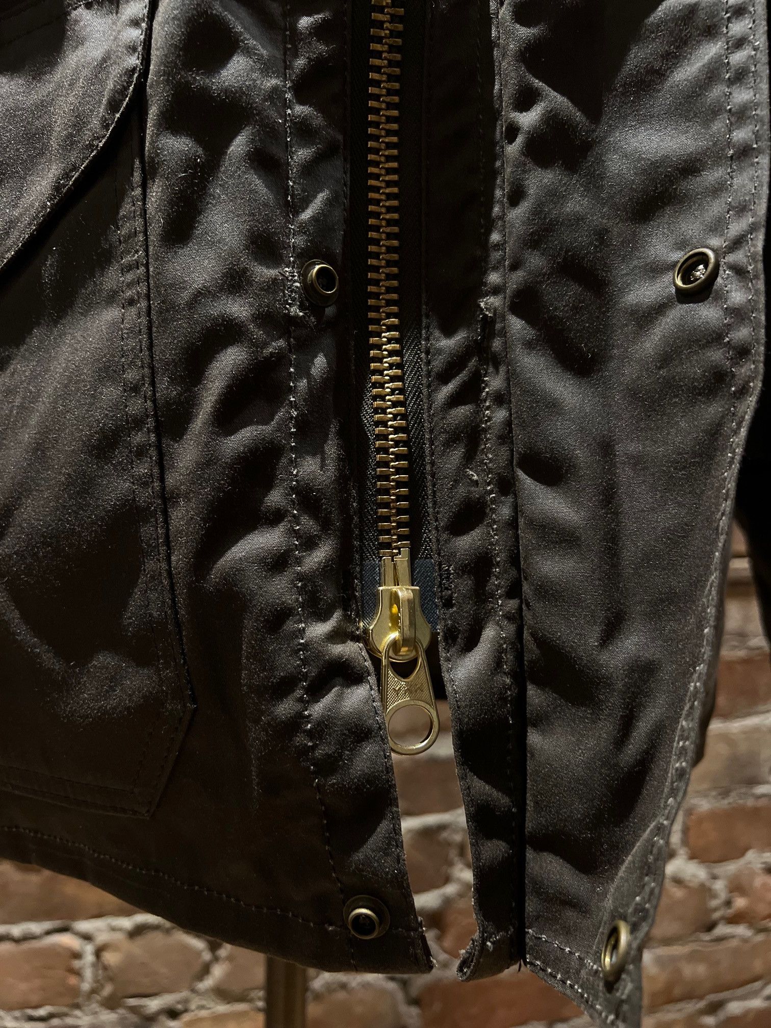 Filson Filson Women’s Waxed Tin Cloth Field Jacket Size XS / US 0-2 / IT 36-38 - 8 Thumbnail