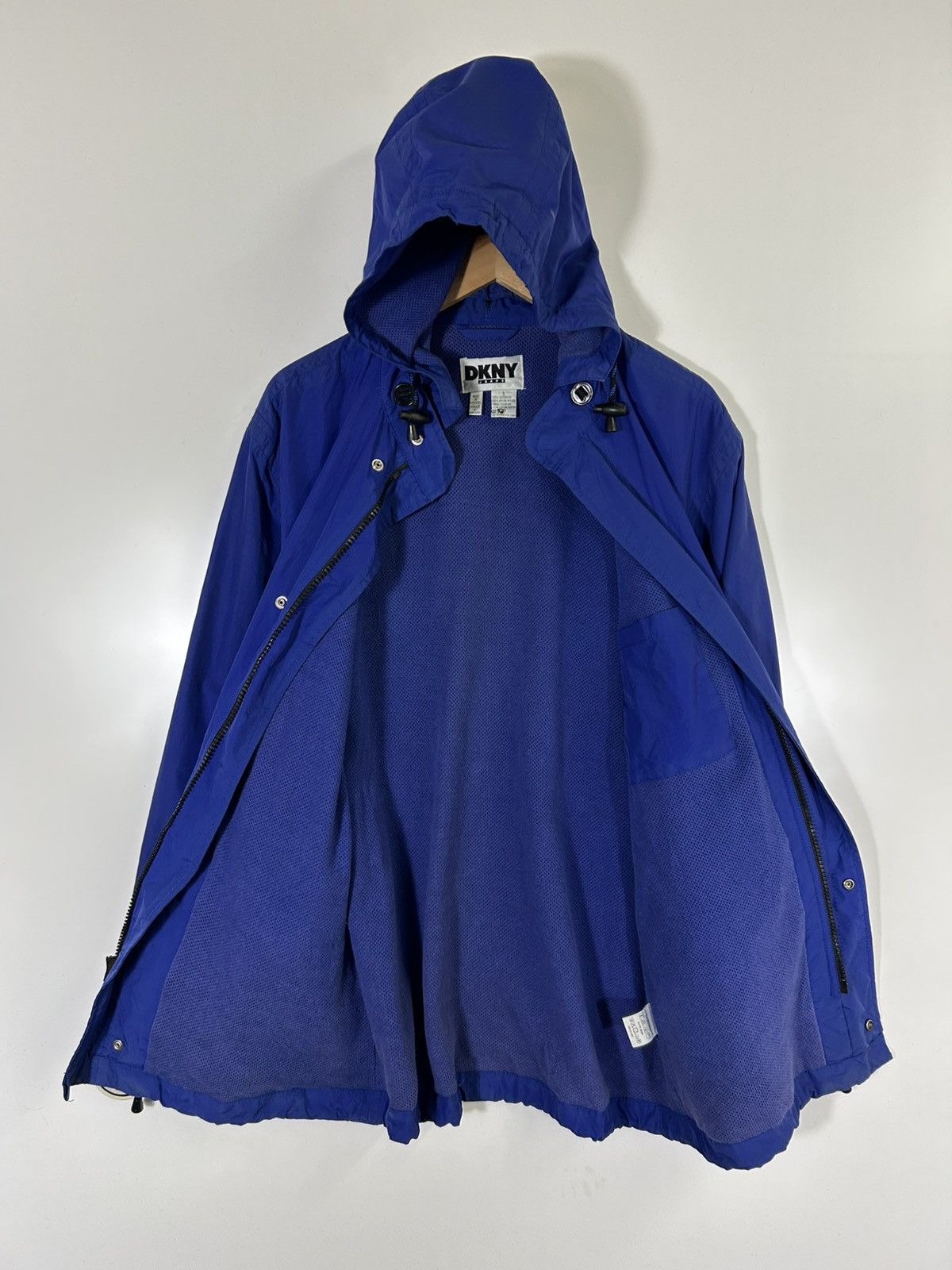 DKNY ⚡️Vintage DKNY USA Hoodie Zipper Jacket Size US S / EU 44-46 / 1 - 10 Thumbnail