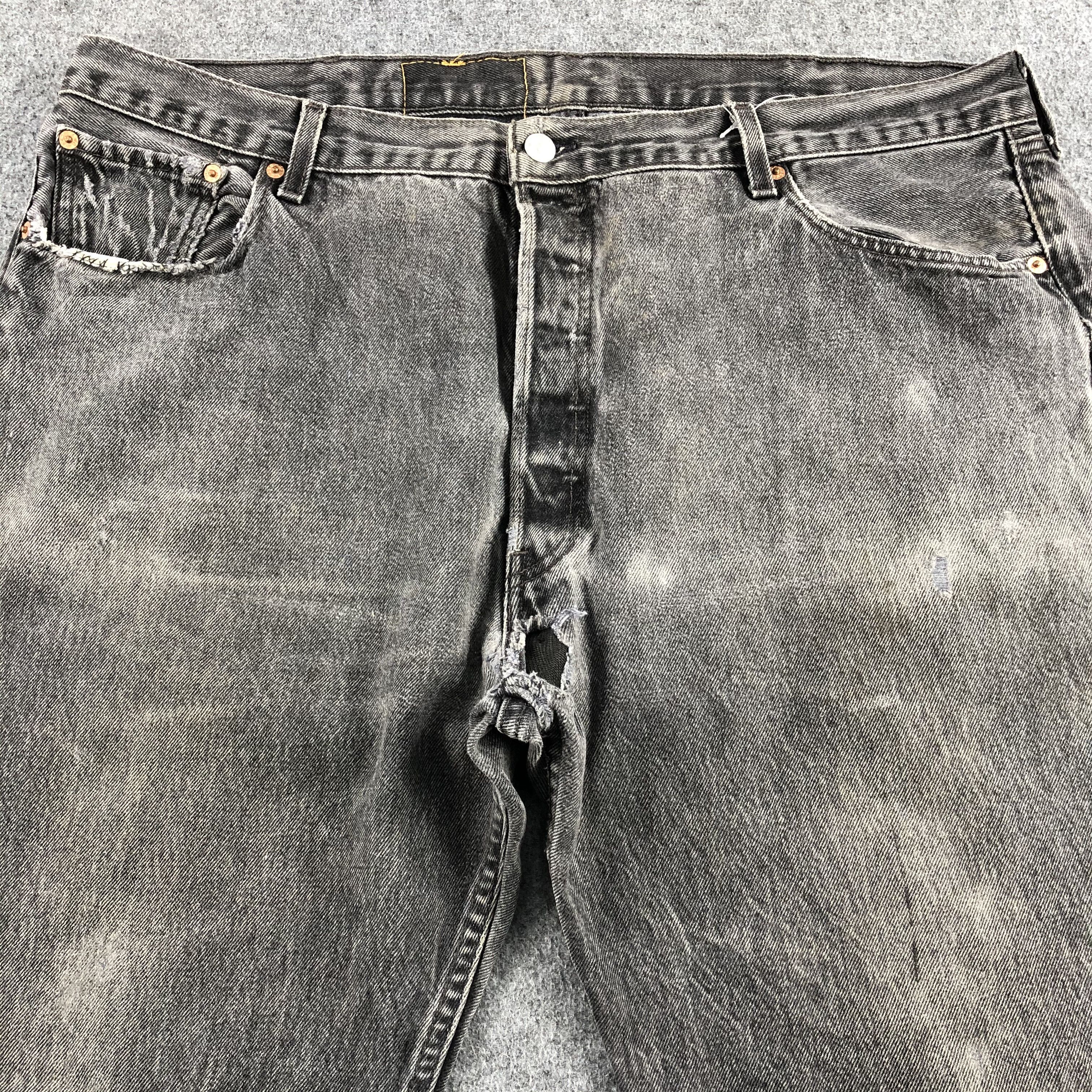 Levi's × Vintage Vintage 90s Levis 501 Earth Tone Jeans-J1580 Size US 40 / EU 56 - 3 Thumbnail