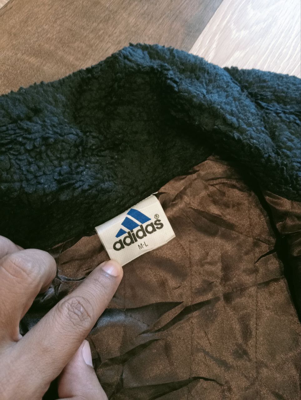 Adidas VINTAGE ADIDAS SHERPA JACKET Size US L / EU 52-54 / 3 - 5 Thumbnail