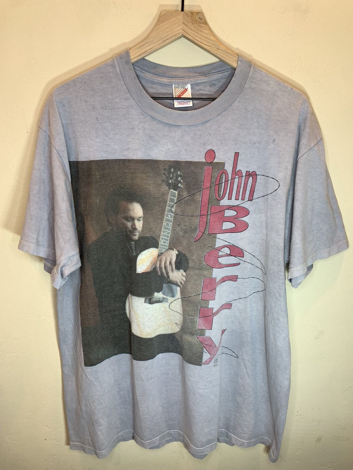 Band Tees *RARE* Vintage 1994 John Berry Tour Country Portrait T-Shirt Size US XL / EU 56 / 4 - 1 Thumbnail