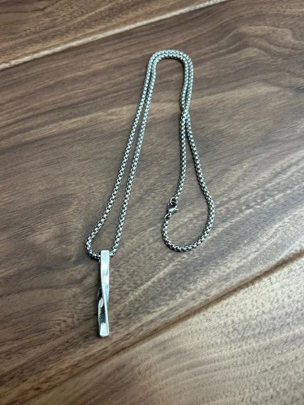 VIBE Curly stick Pendant Chain Necklace Size ONE SIZE - 5 Thumbnail