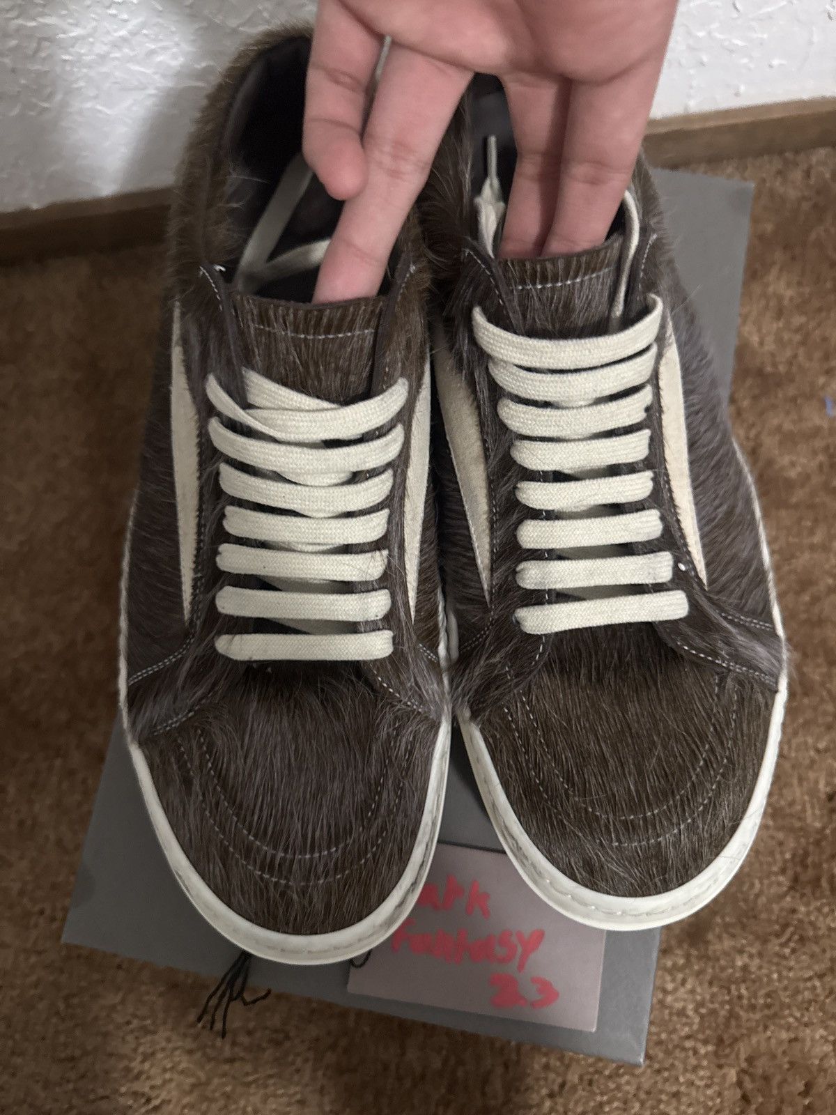 Rick Owens Rick Owens Brown Concordians Vintage Low Size US 10 / EU 43 - 2 Thumbnail