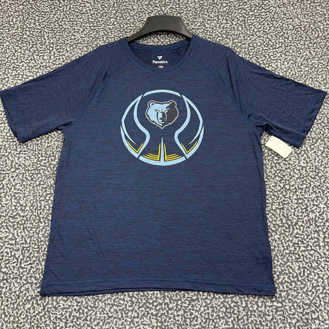 Other Memphis Grizzlies Shirt Men Blue Short Sleeve Crew Neck L Size US L / EU 52-54 / 3 - 1 Thumbnail