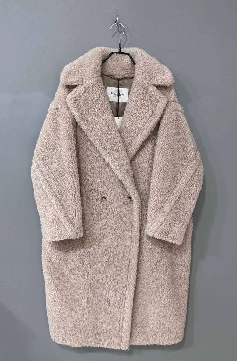 Max Mara Max Mara Long sandy teddy coat Size XS / US 0-2 / IT 36-38 - 1 Thumbnail