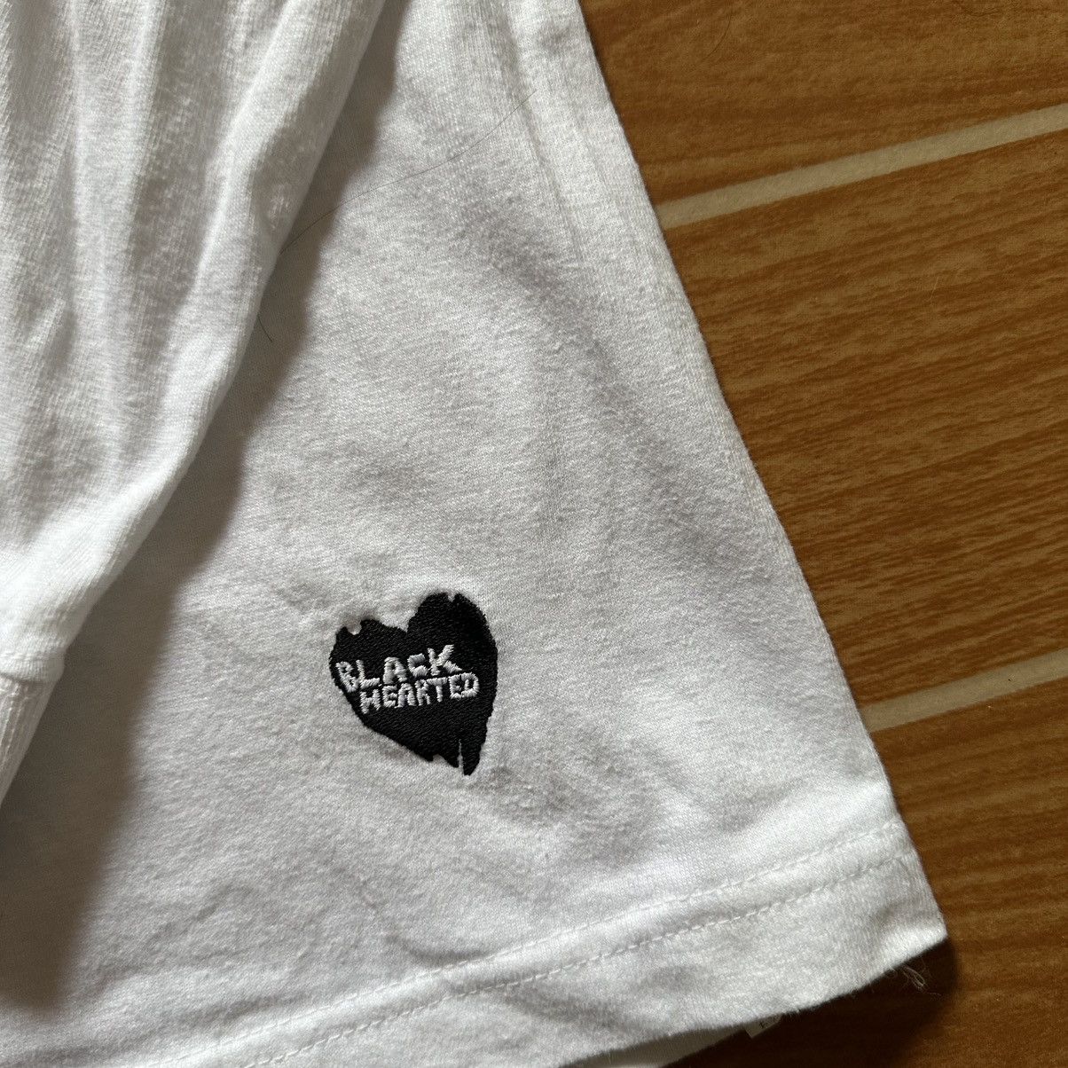 Japanese Brand × Vintage Beams Japan Black Hearted Black Bird Longsleeves Size US M / EU 48-50 / 2 - 3 Thumbnail