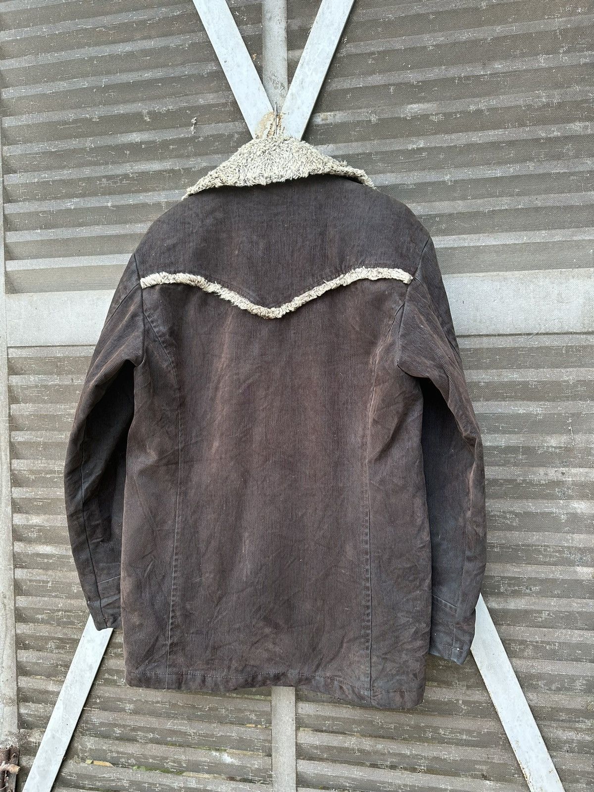 Levi's 👹Vintage Levis Brown Corduroy Fleece Lined Jacket Size US XL / EU 56 / 4 - 8 Thumbnail
