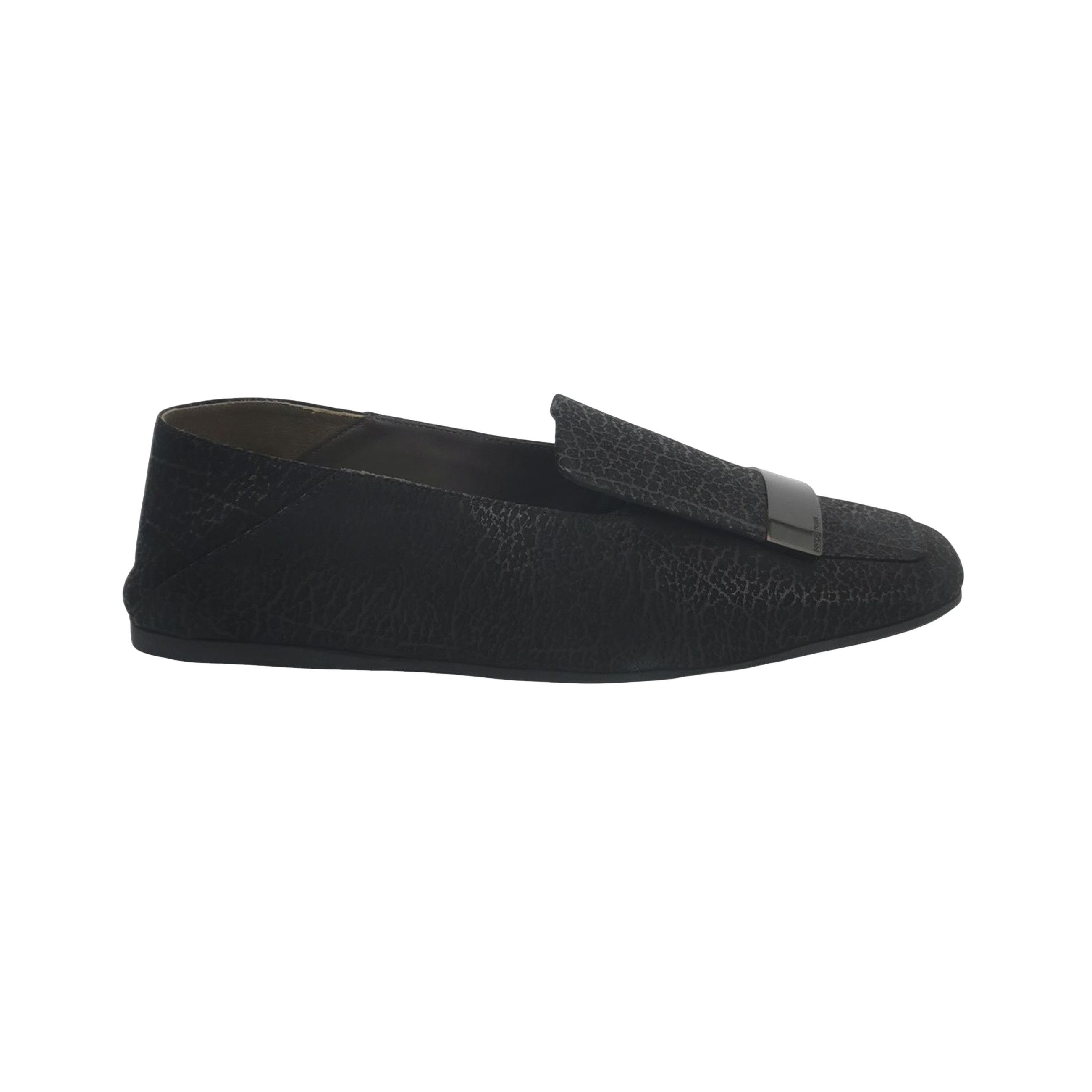 Sergio Rossi Sergio Rossi Textured Leather Loafers 7.5 Size US 8 / EU 41 - 1 Thumbnail