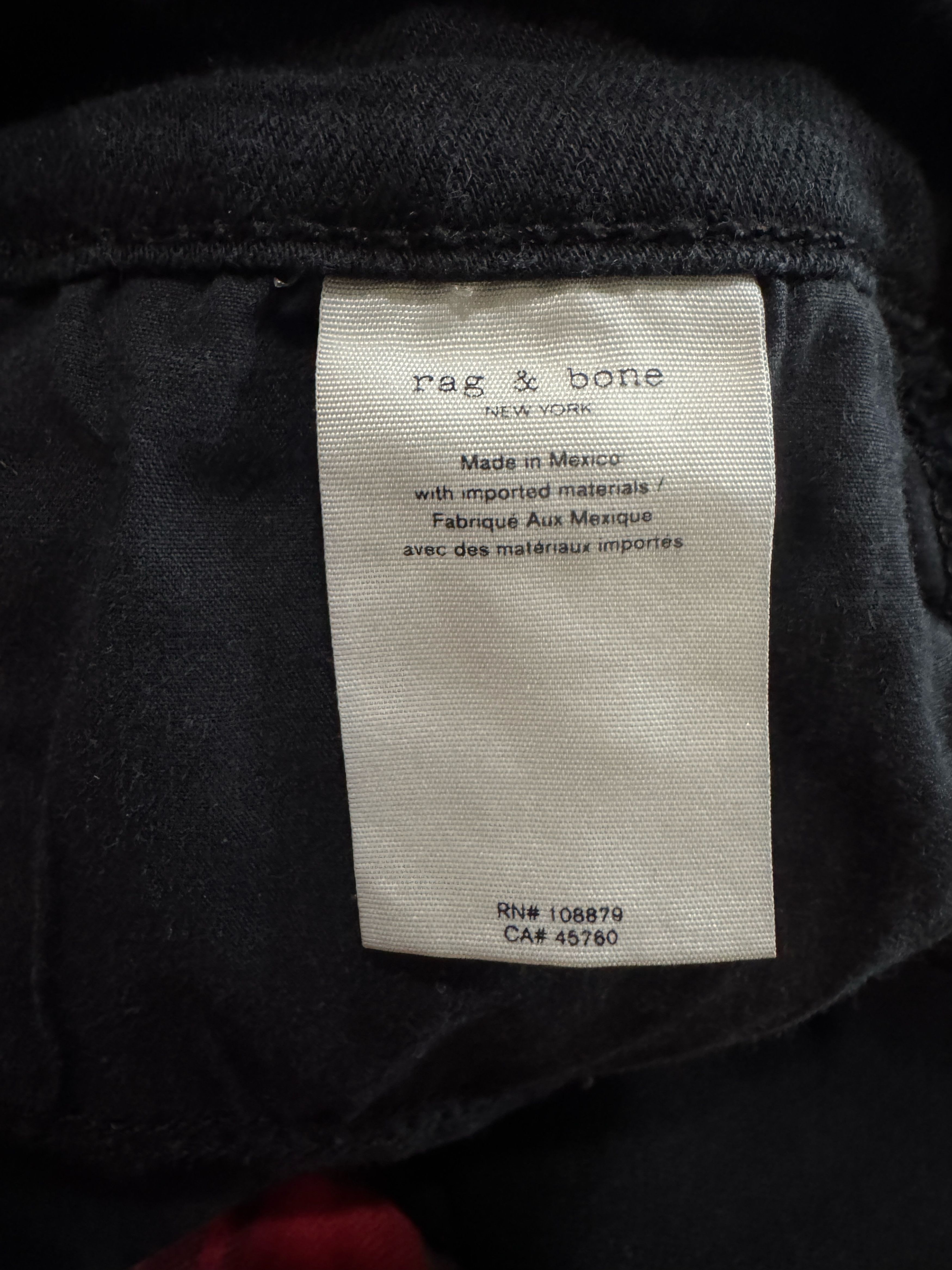 Rag & Bone Nina High-Rise Skinny Size 30" / US 8 / IT 44 - 4 Thumbnail