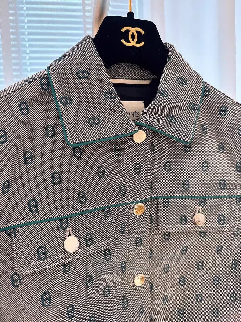Hermes Hermes Short Denim Jacket Size XS / US 0-2 / IT 36-38 - 2 Thumbnail